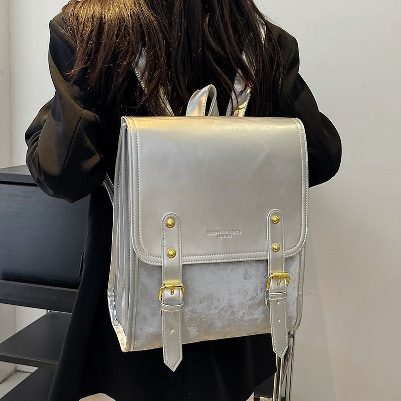 Unisex Ryggsäck med Funktionella Fack och Tidlös Design 3