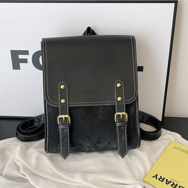 Unisex Ryggsäck med Funktionella Fack och Tidlös Design 6