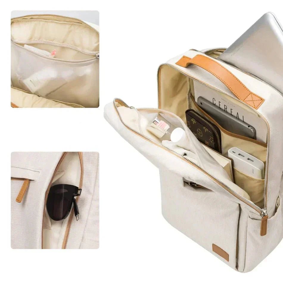 Unisex Ryggsäck med Laptopfack och USB-port 5