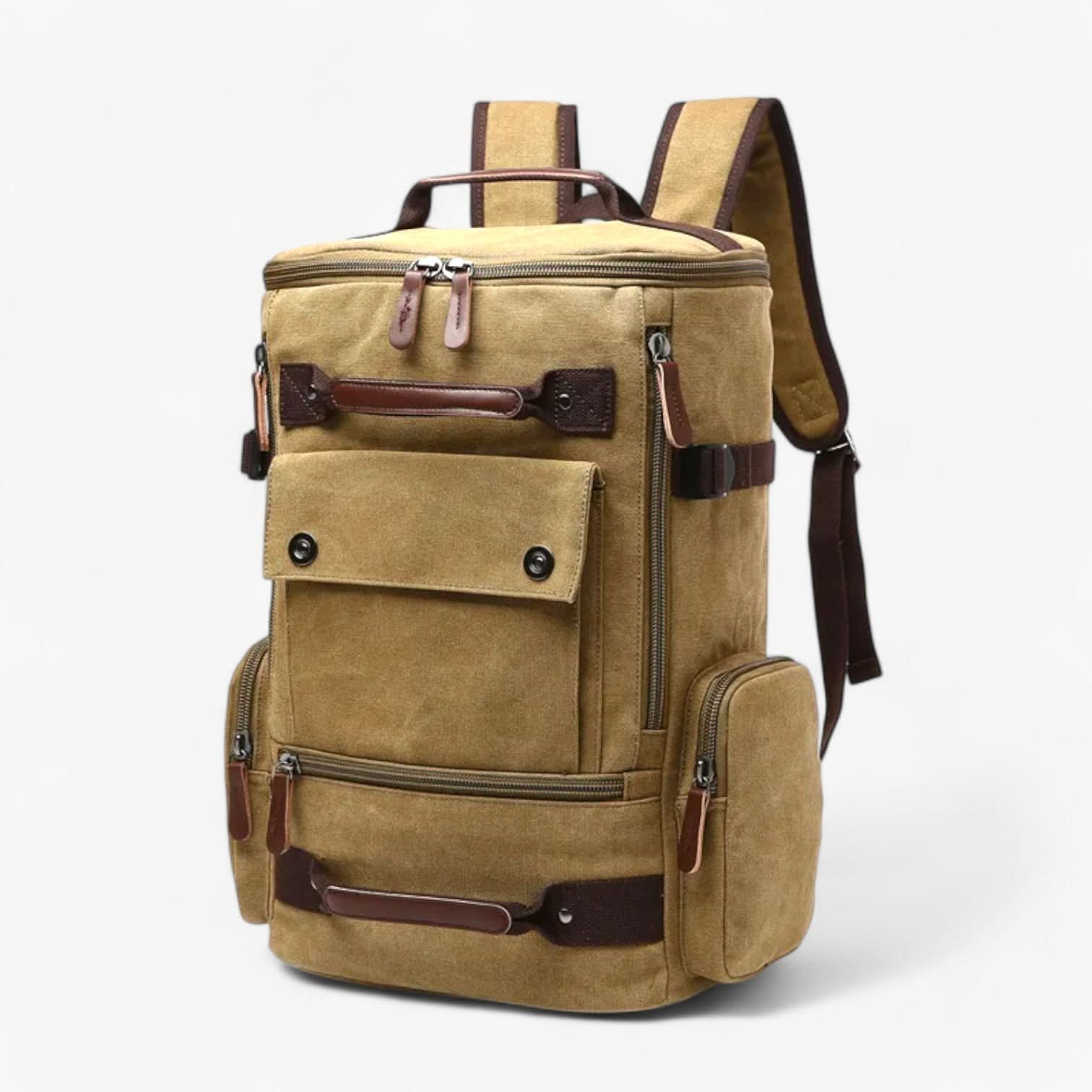 Unisex Ryggsäck med Laptopfack och Vintage Design 11