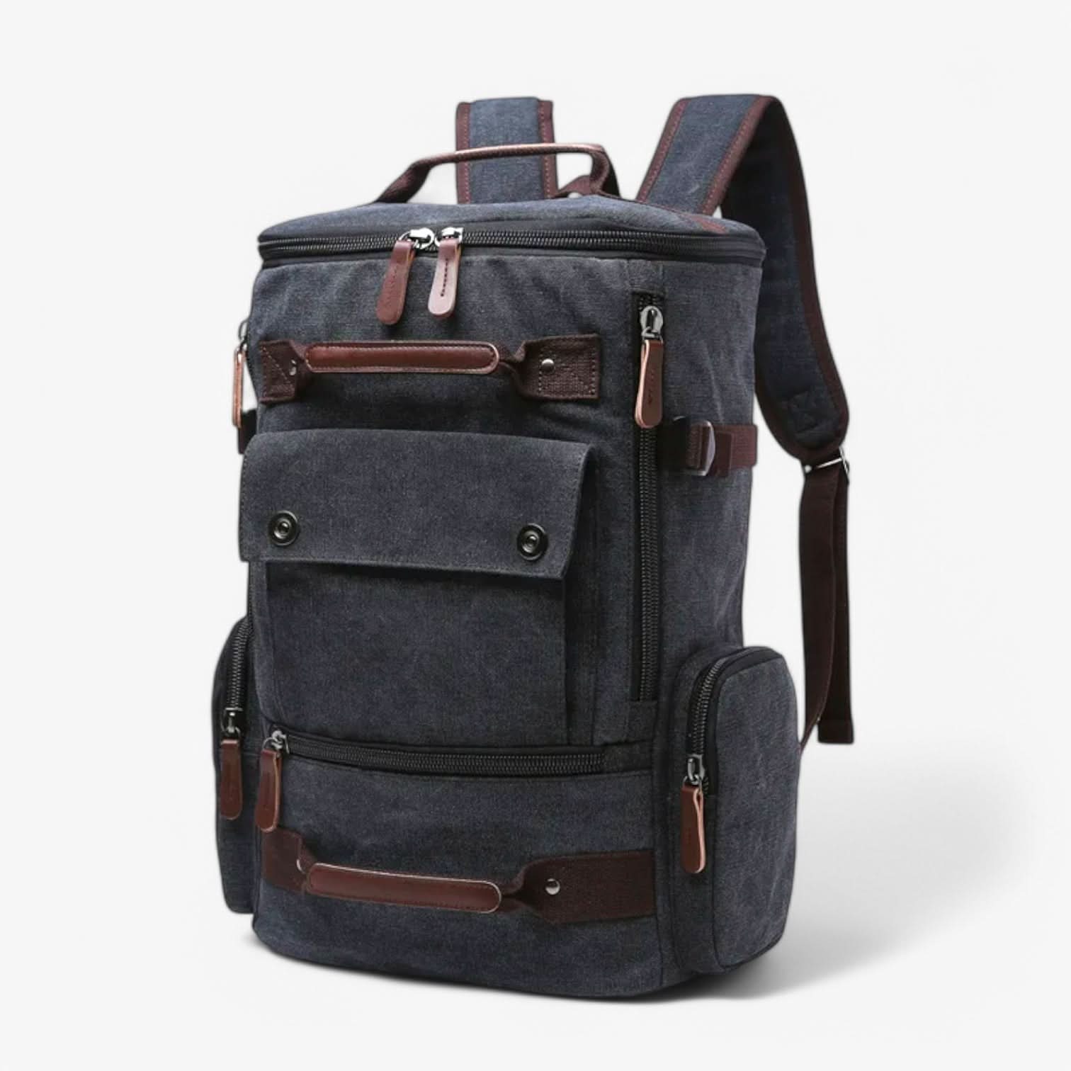 Unisex Ryggsäck med Laptopfack och Vintage Design 8