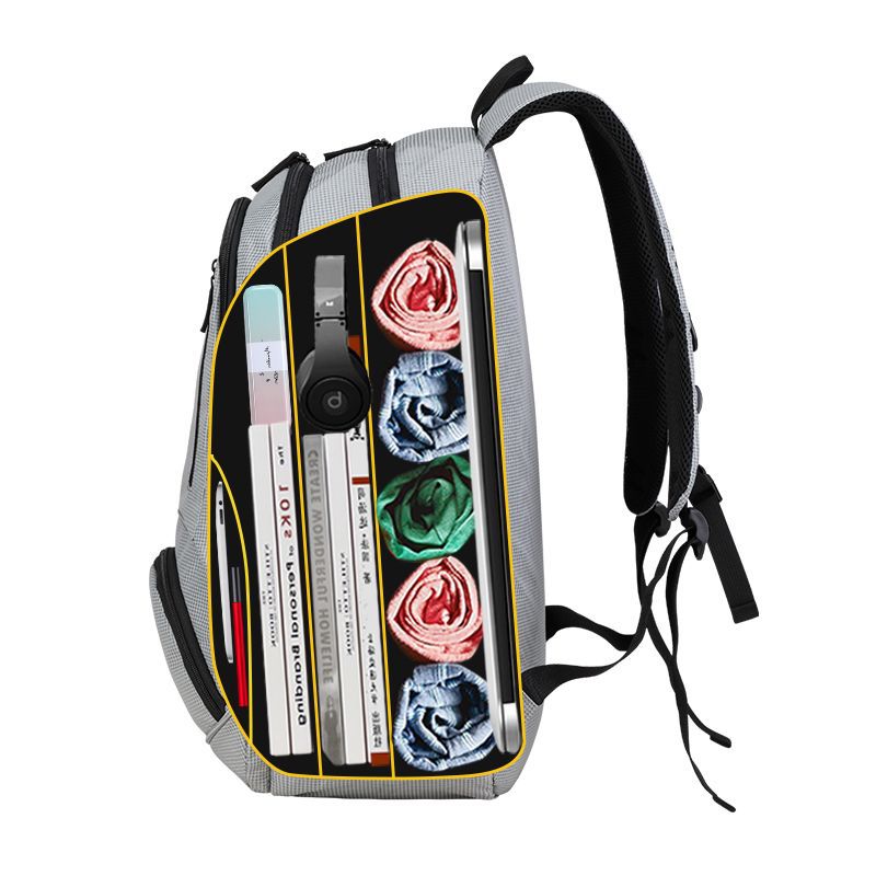 Unisex Ryggsäck med Smart Organizer och Stort Förvaringsutrymme 2