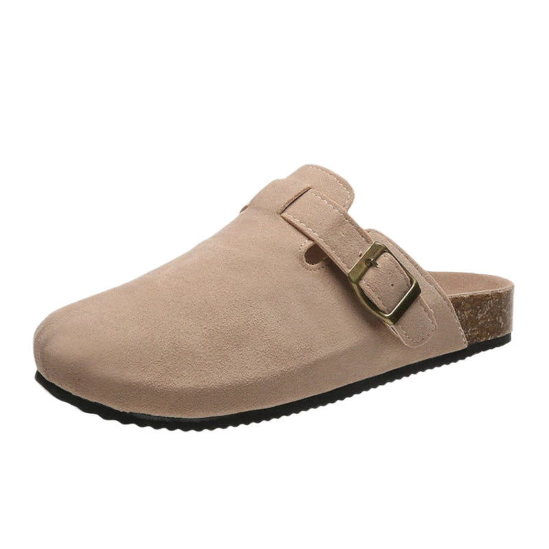 Unisex Sandaler i Mocka med Justerbar Spänne 0