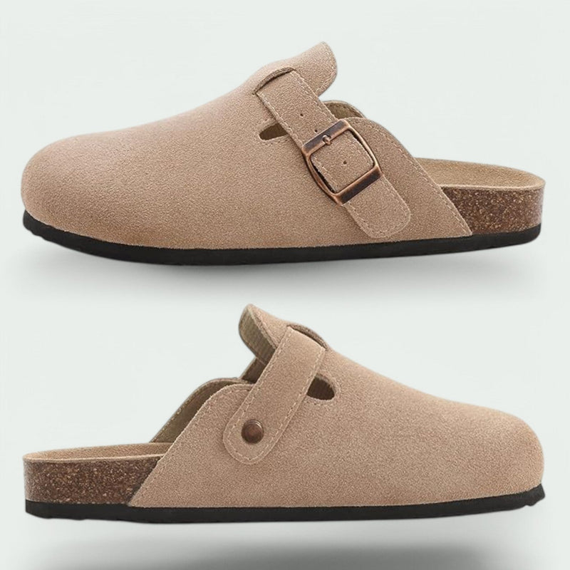 Unisex Sandaler i Mocka med Justerbar Spänne 2