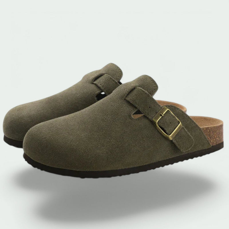 Unisex Sandaler i Mocka med Justerbar Spänne 3
