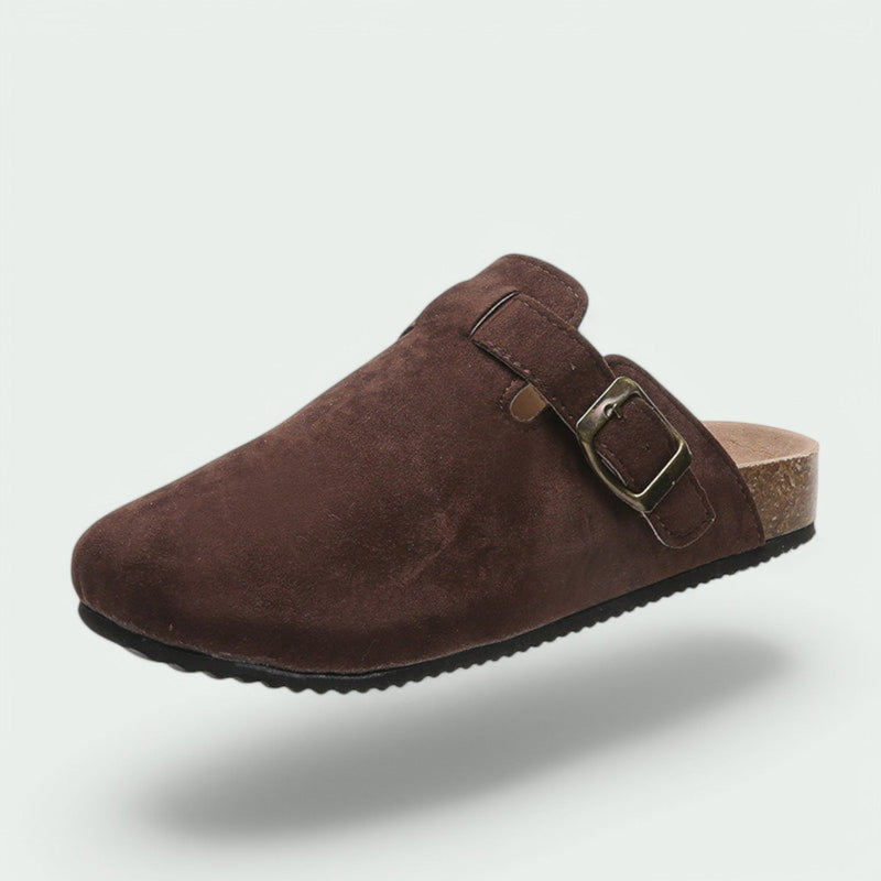 Unisex Sandaler i Mocka med Justerbar Spänne 5