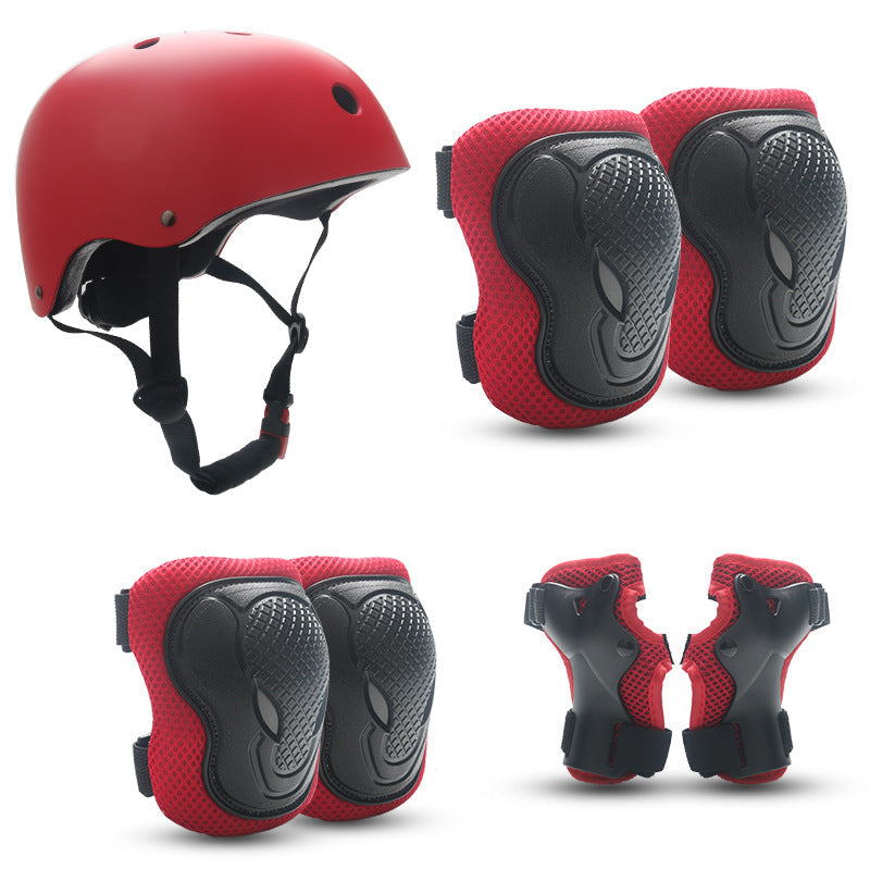 Unisex Skridskoskydd Set Komplett Skyddsutrustning 4