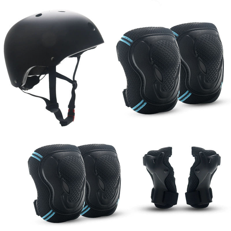 Unisex Skridskoskydd Set Komplett Skyddsutrustning 6