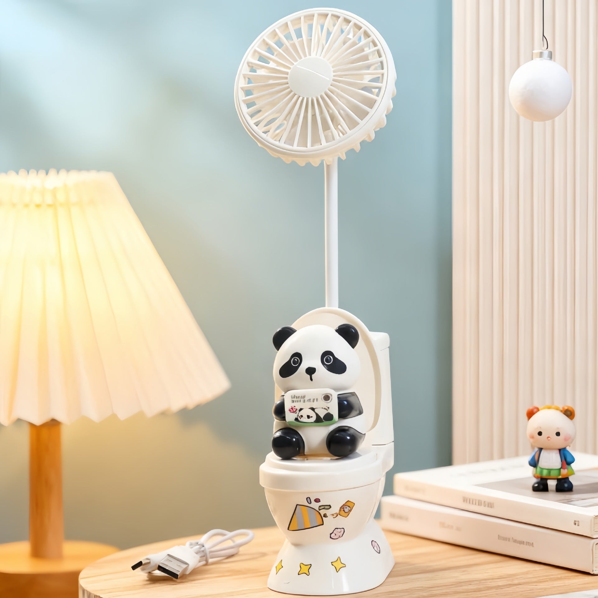 Unisex Skrivbordsfläkt med Kreativ Design 5