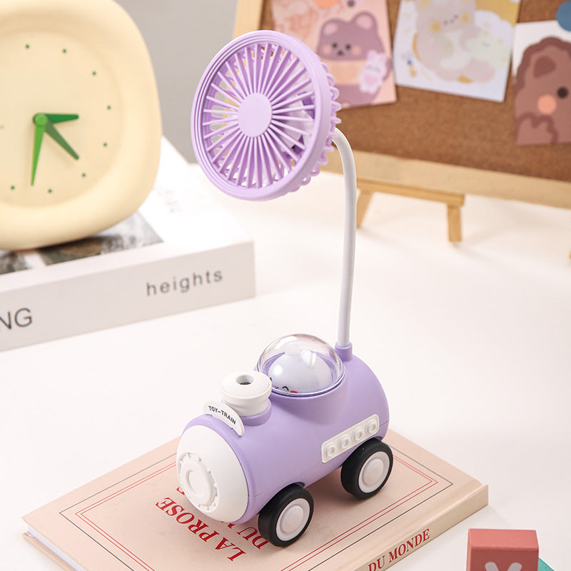 Unisex Skrivbordsfläkt med Kreativ Mobil Design 0