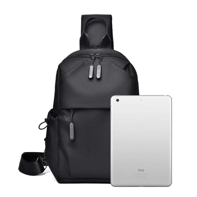 Unisex Sling Ryggsäck Mångsidig Design Med Flera Fack 1