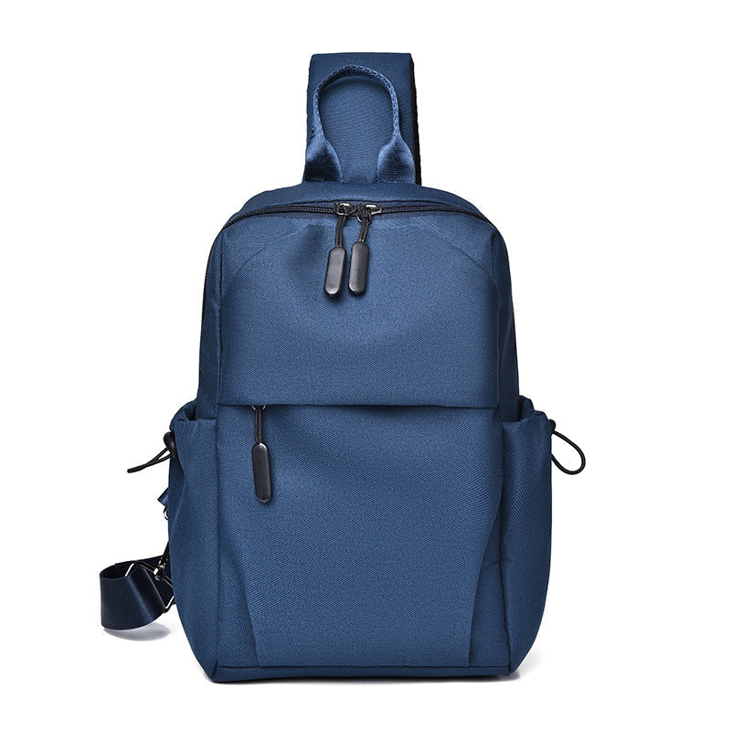 Unisex Sling Ryggsäck Mångsidig Design Med Flera Fack 5