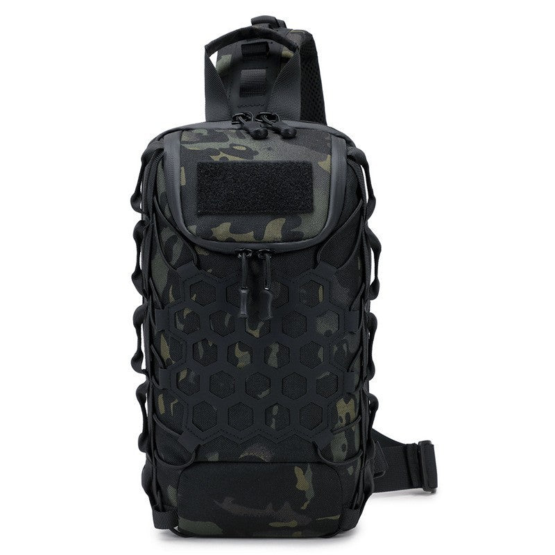 Unisex Sling Ryggsäck Militärinspirerad Kompakt Design 0
