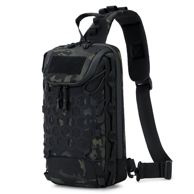 Unisex Sling Ryggsäck Militärinspirerad Kompakt Design 2