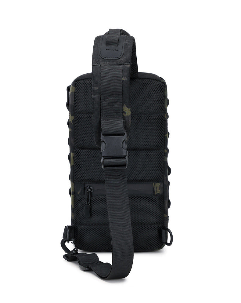 Unisex Sling Ryggsäck Militärinspirerad Kompakt Design 5