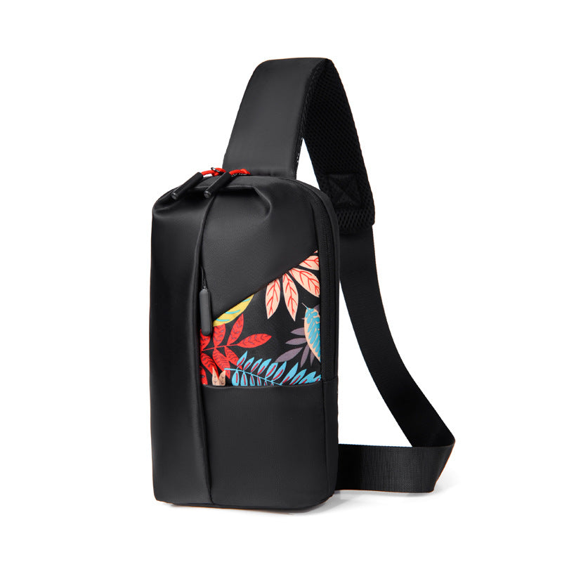 Unisex Slingväska Blommönster Modern Design 6