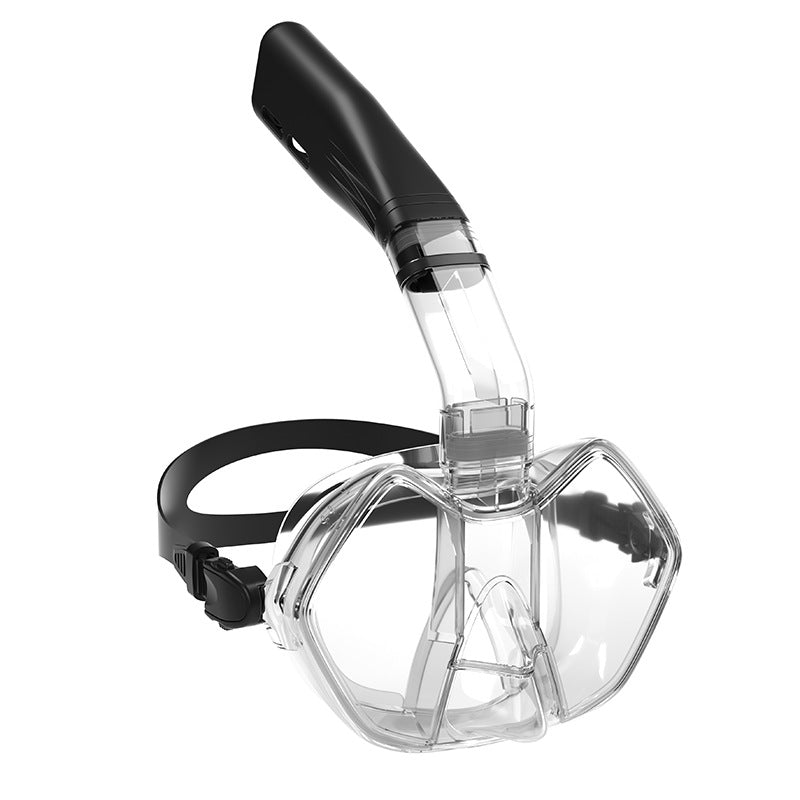 Unisex Snorkelmask med Ergonomisk Passform och Vidvinkel Synfält 6