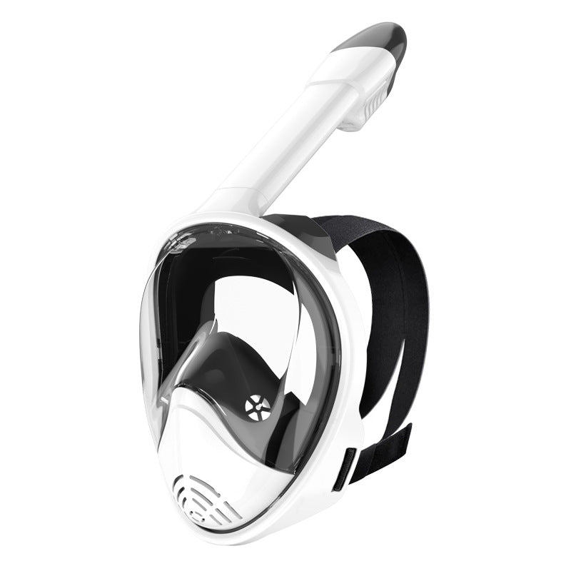 Unisex Snorkelmask med Fullt Ansiktsskydd och Panorama Synfält 10