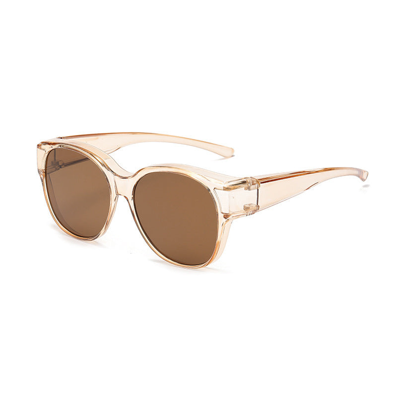 Unisex Solglasögon Fit Over Cat-Eye Design med Polariserade Linser 9