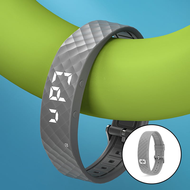 Unisex Sportarmband med Flexibel Tidsvisning och Stoppur 3