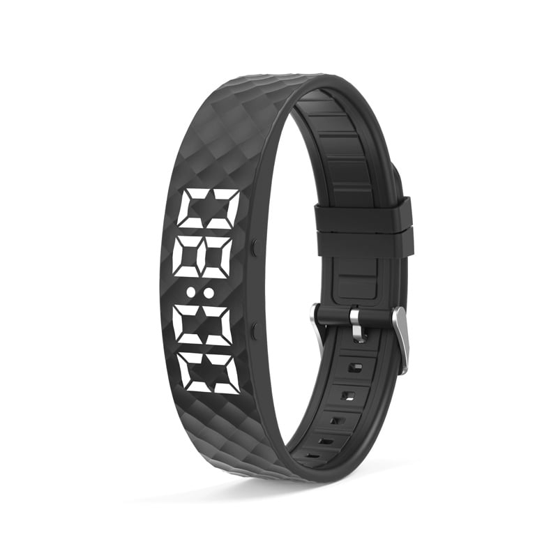 Unisex Sportarmband med Flexibel Tidsvisning och Stoppur 9