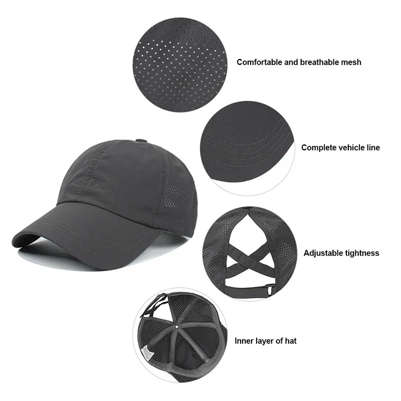 Unisex Sportbaseballkeps med Justerbar Passform 4