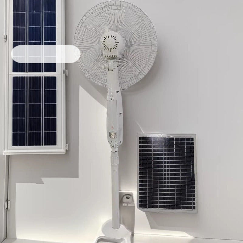 Unisex Stativfläkt med Solenergi och Smart Kontroll 2