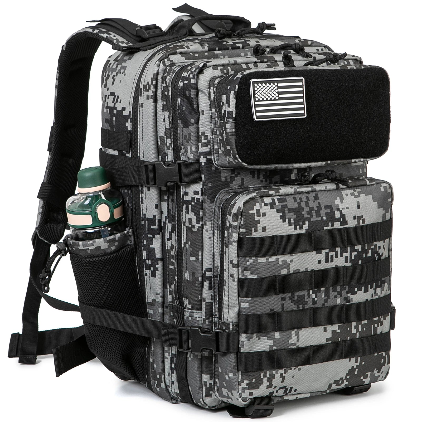 Unisex Taktisk Ryggsäck 45L Multifunktionell 0