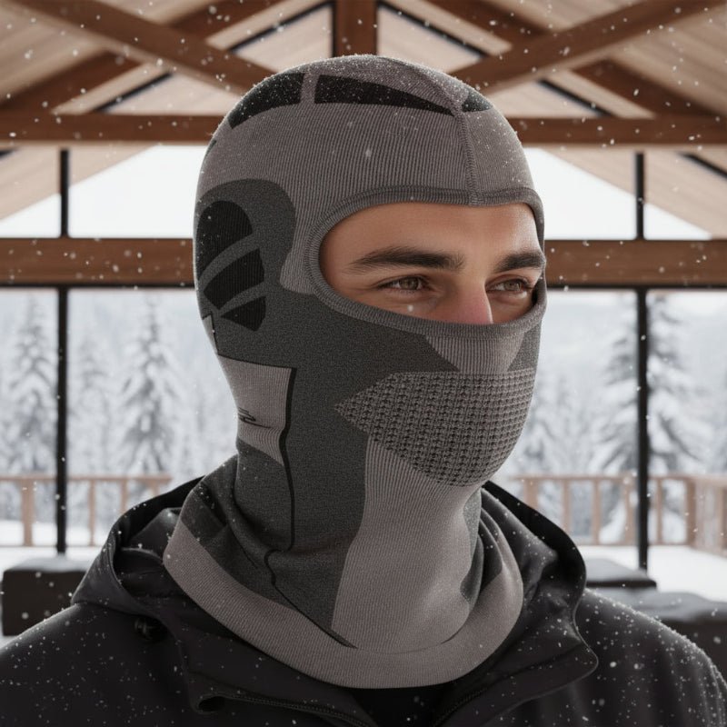 Unisex Termisk Helmask för Utomhussporter 0