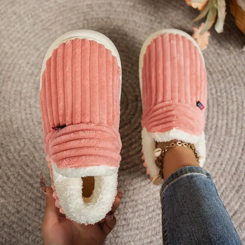 Unisex Tofflor med Mjuk Foder och Halkfri Sula 5