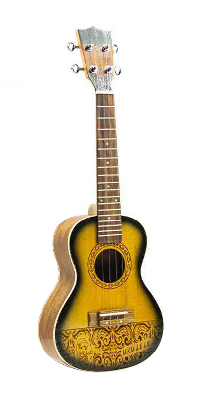 Unisex Ukulele Kompakt Design För Nybörjare och Erfarna Musiker 4