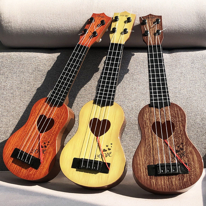 Unisex Ukulele Kompakt Design Med Träfinish 1