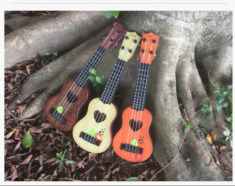 Unisex Ukulele Kompakt Design Med Träfinish 2