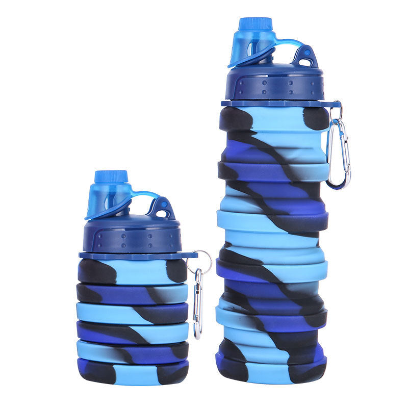 Unisex Vikbar Silikon Vattenflaska 2