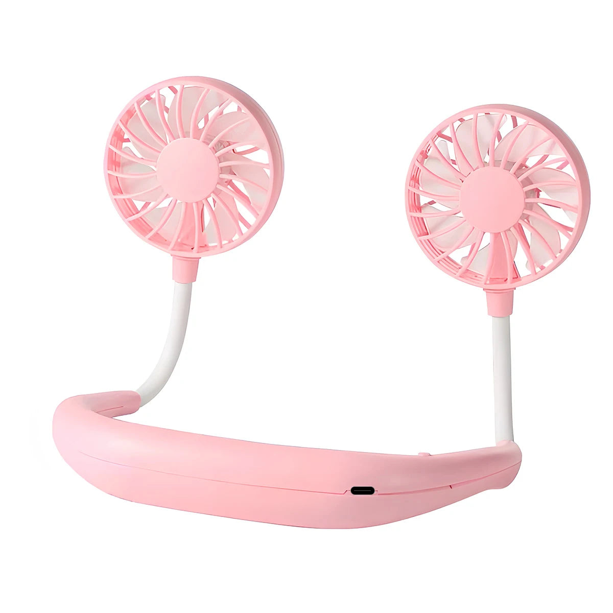 Uppladdningsbar Halsfläkt Handsfree Med Tre Hastigheter 8