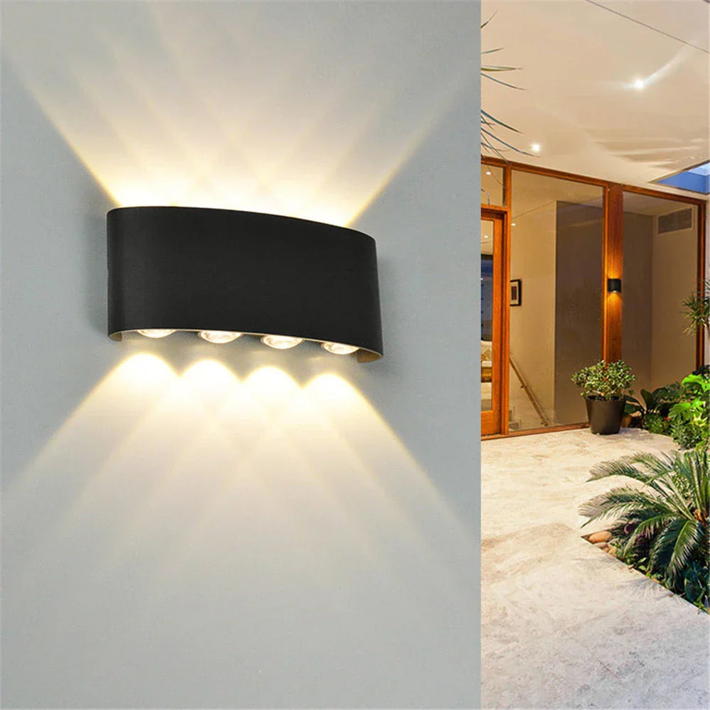 Utomhus LED Vägglampa Veda 1