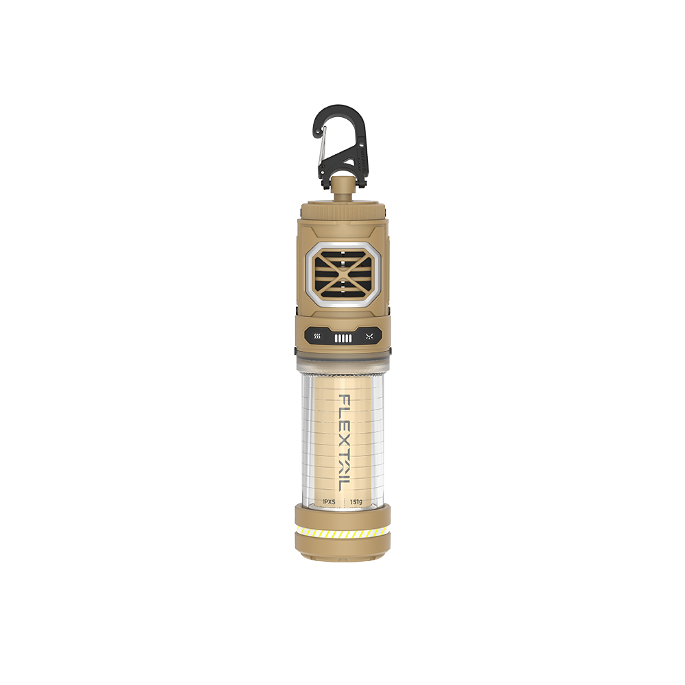 Utomhus Myggskydd Lampa 2-i-1 Med Justerbart LED-Ljus 9