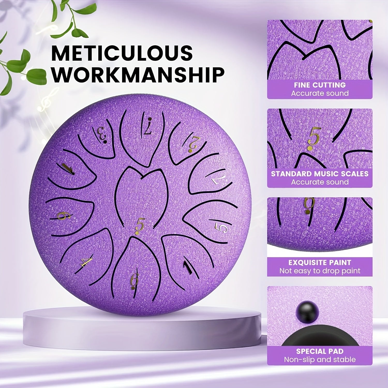 Utomhus Trädgårdsregntrumma Med 11 Melodiska Nycklar 2