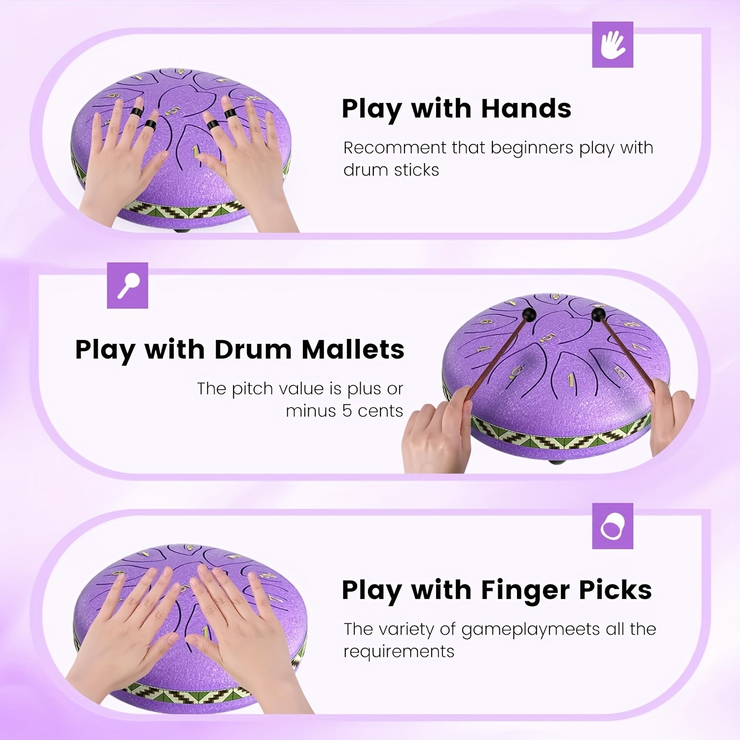 Utomhus Trädgårdsregntrumma Med 11 Melodiska Nycklar 4