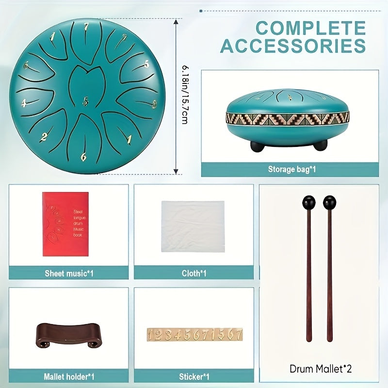 Utomhus Trädgårdsregntrumma Med 11 Melodiska Nycklar 6