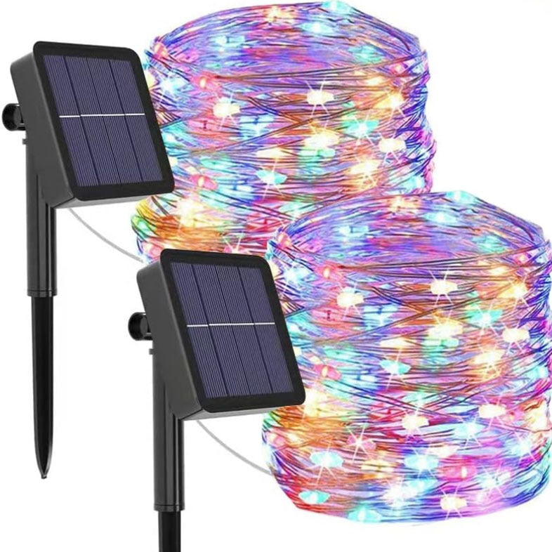 Utomhusbelysning Solcellslampa för Trädgårdsbelysning och Uteevenemang 9