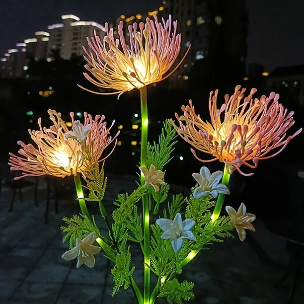 Utomhuslampa LED Blommönster för Utebelysning och Trädgård 1