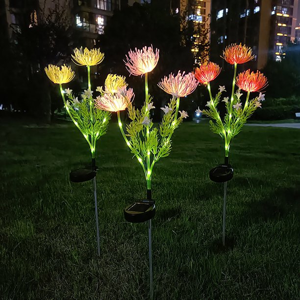 Utomhuslampa LED Blommönster för Utebelysning och Trädgård 6