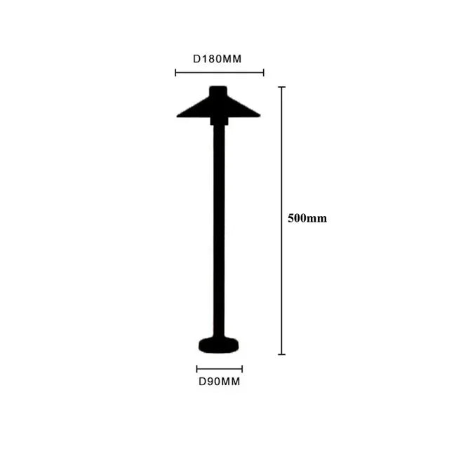 Utomhuslampa LED för Trädgård - Modern och Soldriven Utebelysning 0