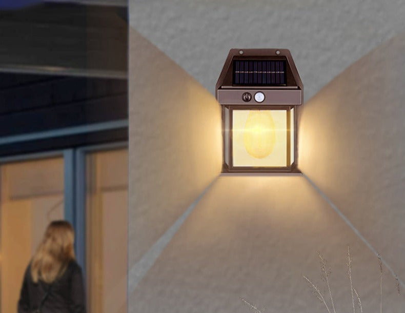 Utomhuslampor Solcellslampa med Tidlös Design 1