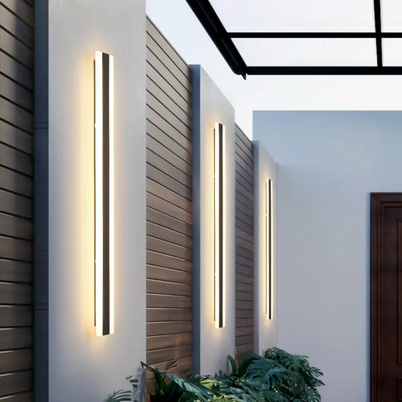 Utomhusvägglampa LED Modern Design 1