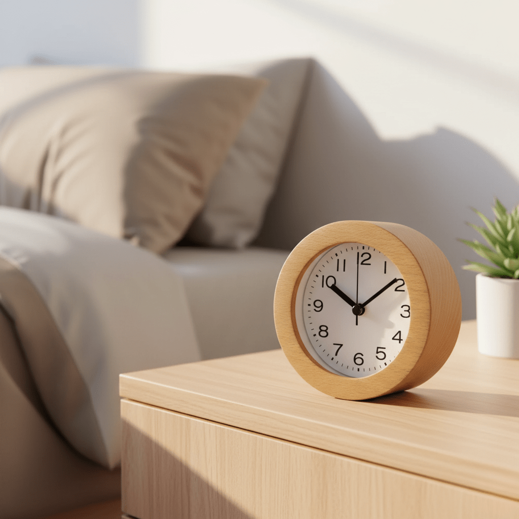 Väckarklocka med Ljus Minimalistisk Design för Sovrum 0
