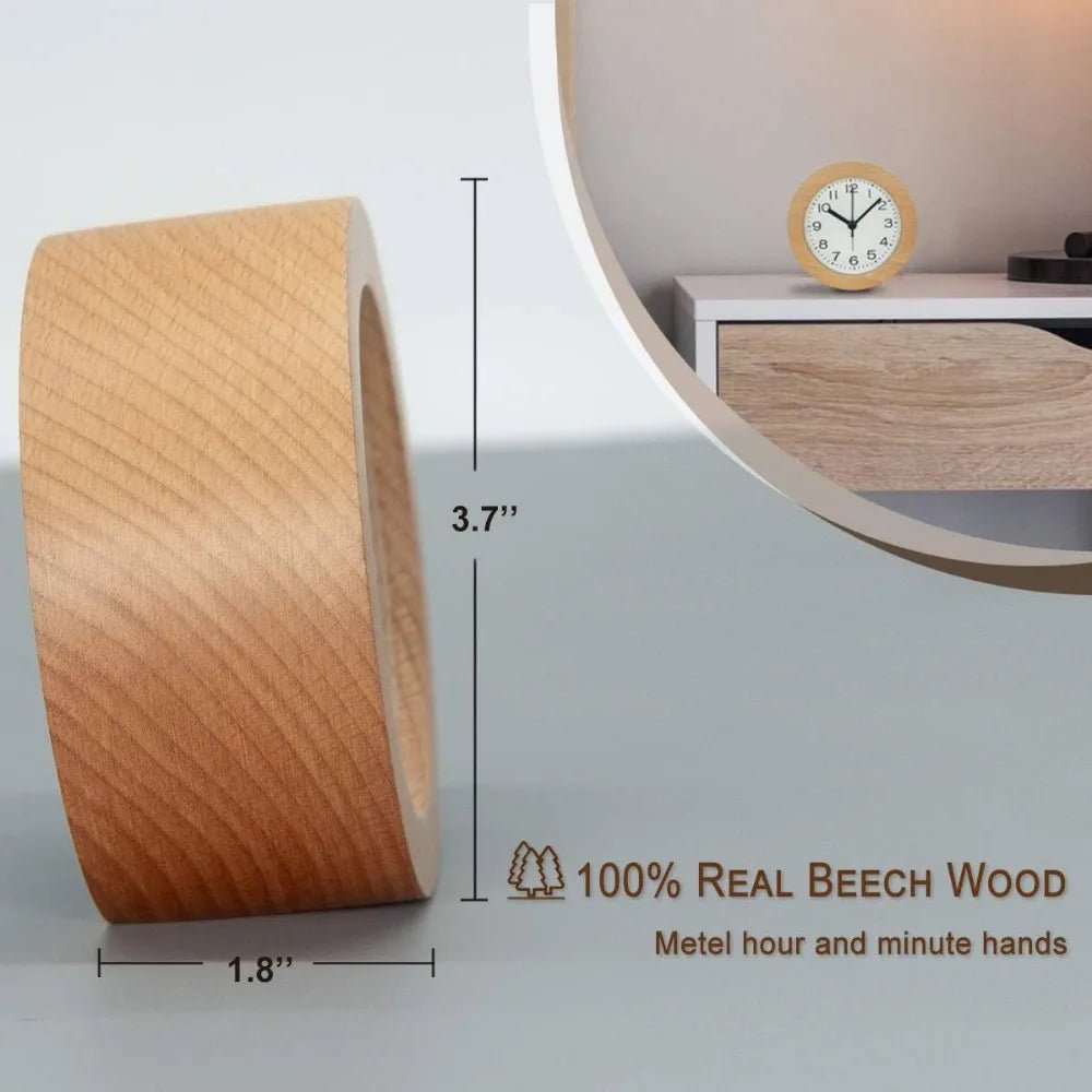 Väckarklocka med Ljus Minimalistisk Design för Sovrum 4
