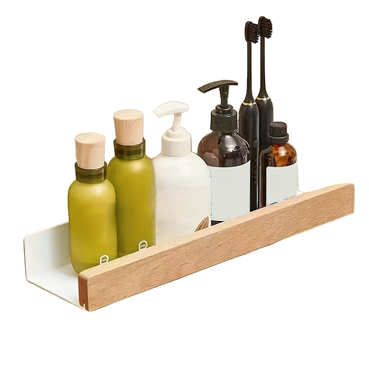 Vägghängt Badrumsförvaring Med Platsbesparande Design 9