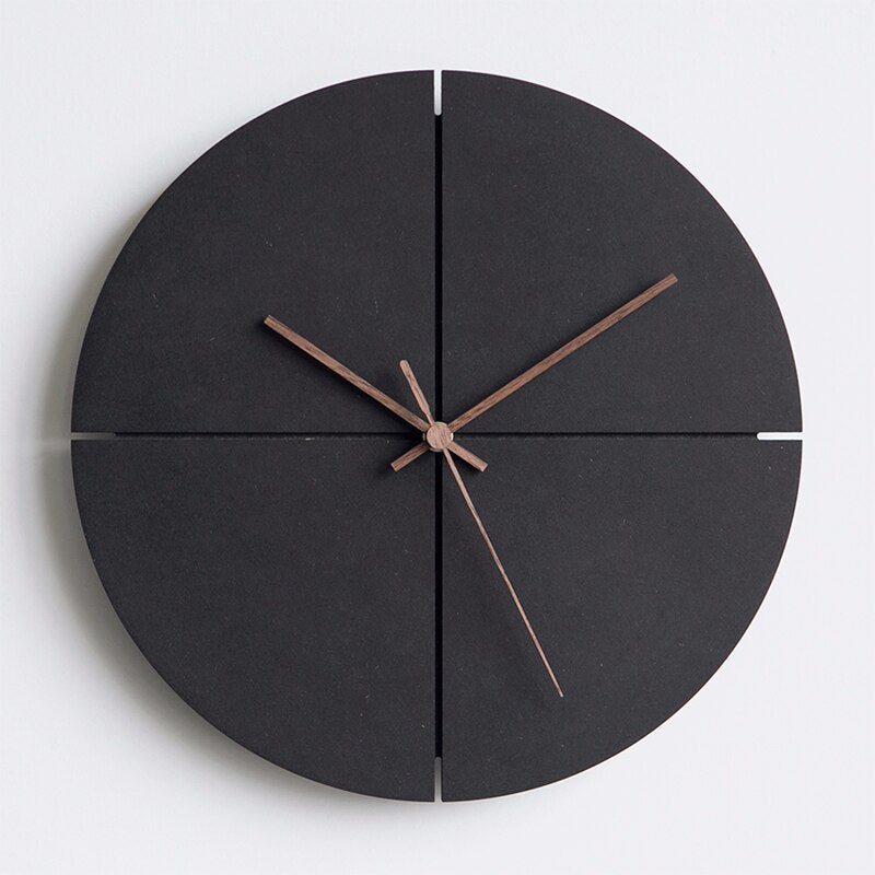 Väggklocka Minimalistisk Design Rund Fyrkantig 0